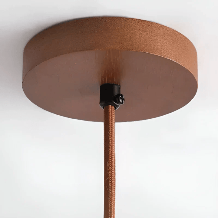 Retro Ceiling Lamp with Japanese-inspired Design