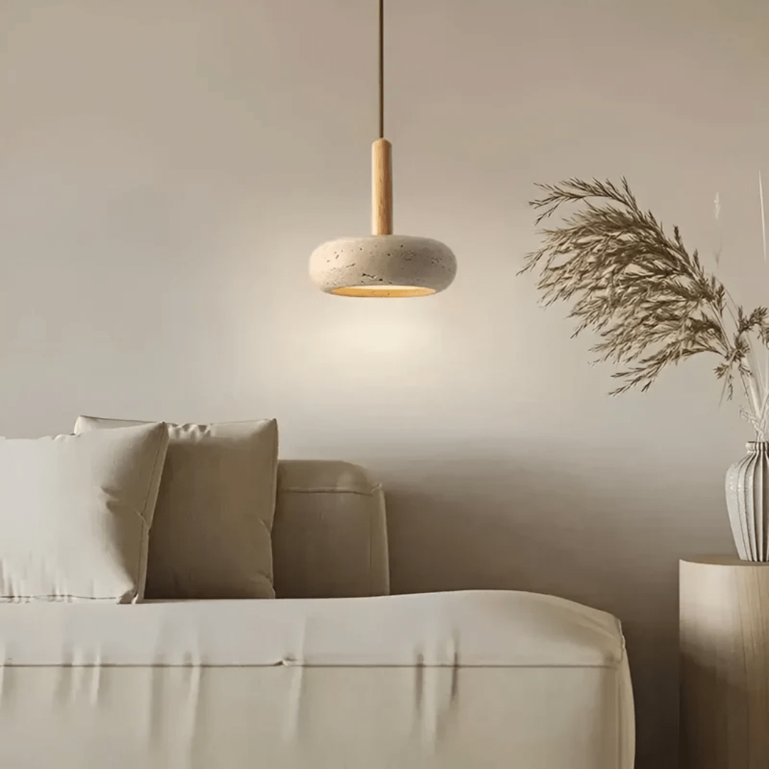 Retro Ceiling Lamp with Japanese-inspired Design