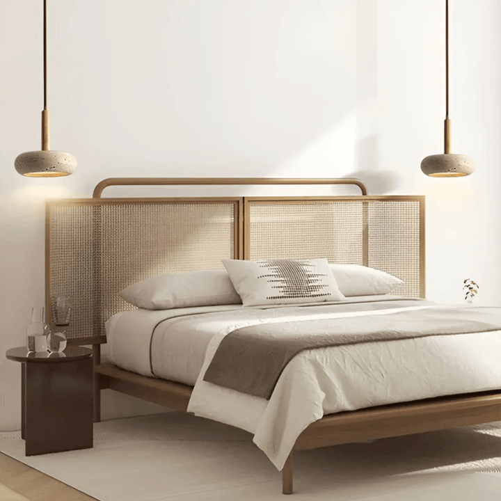 Retro Ceiling Lamp with Japanese-inspired Design