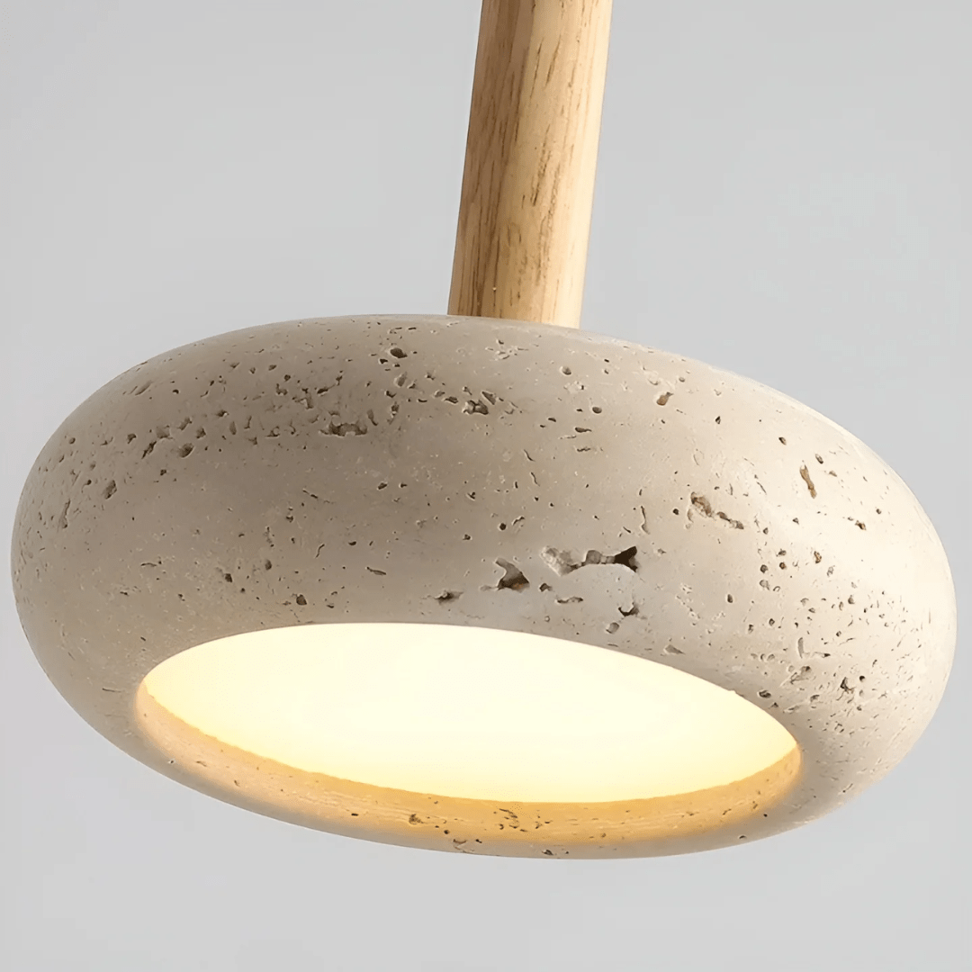 Retro Ceiling Lamp with Japanese-inspired Design