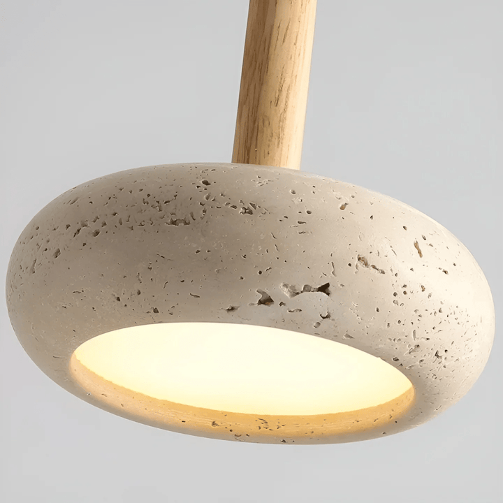 Retro Ceiling Lamp with Japanese-inspired Design