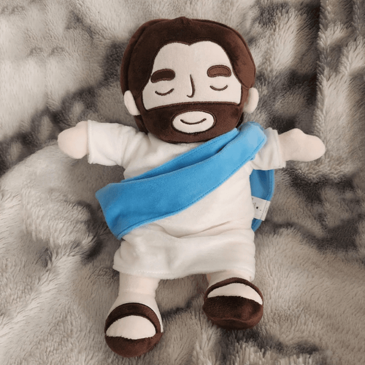 Jesus plysjleketöy for funny sleep and comfort