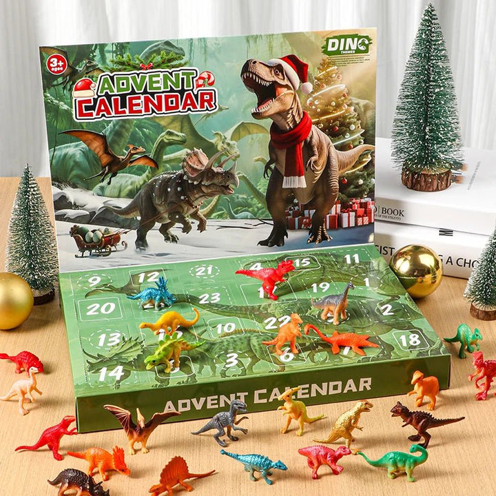 Advent Calendar with Dinosaur Surprises for Children