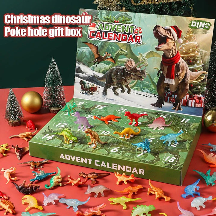 Advent Calendar with Dinosaur Surprises for Children