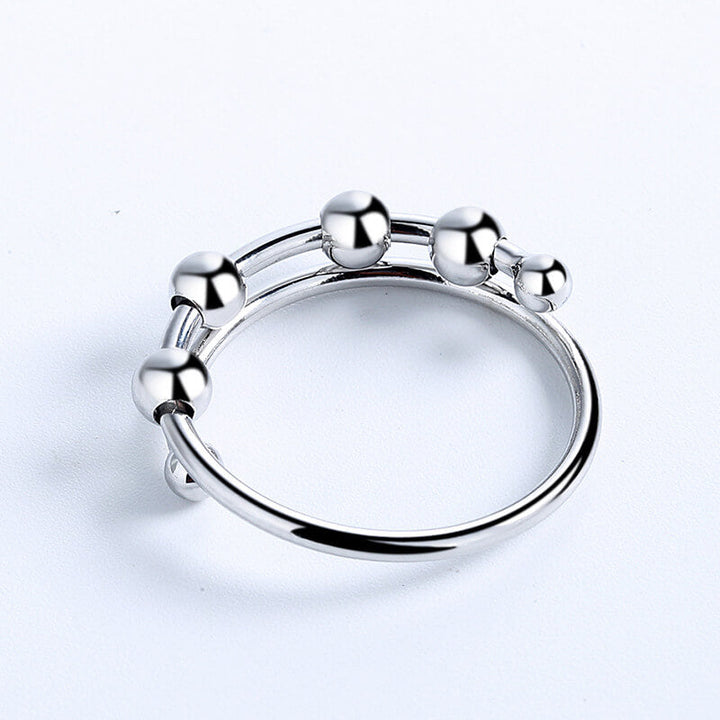 Women adjustable anti-stress fidget-ring