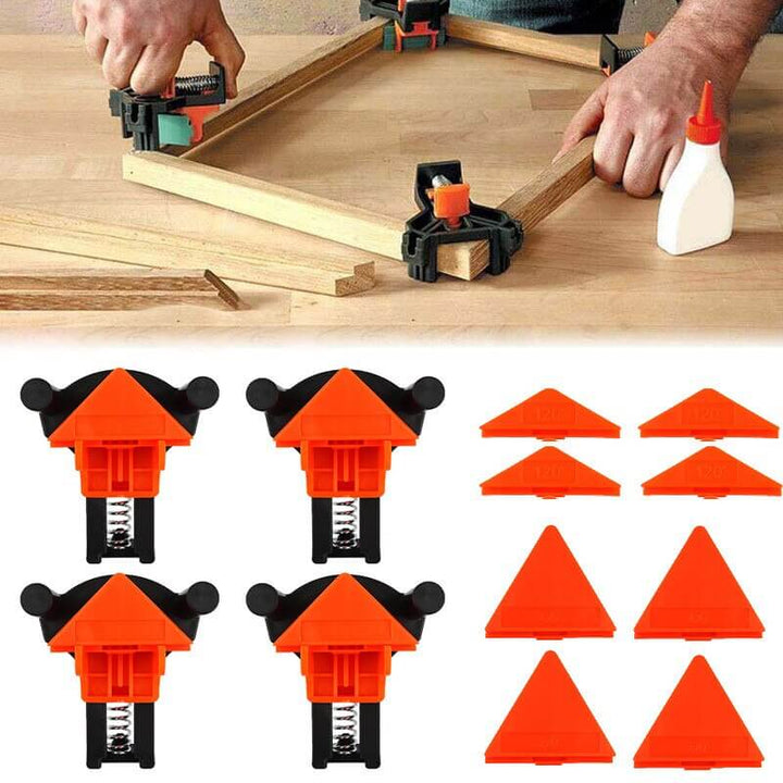 Adjustable hjörneklemme for exact woodwork and diy-projekt