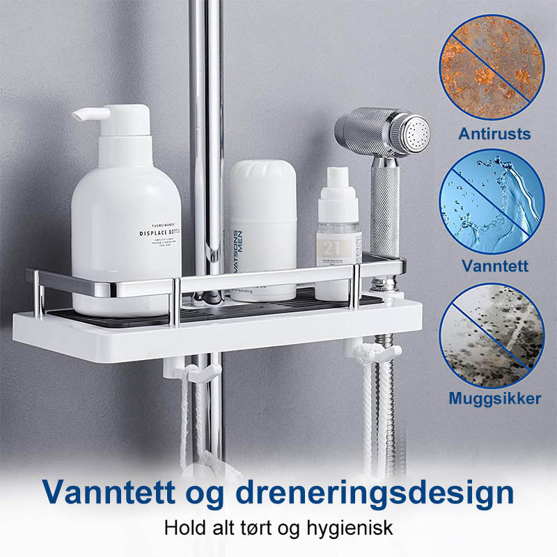 Adjustable Dusjstang | Rustbestandig and Practical
