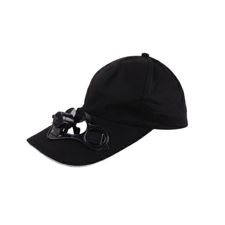 Solar-powered Hat with Vifte - Adjustable and Comfortable