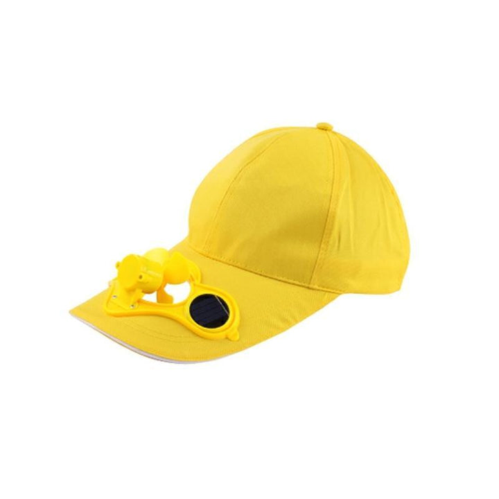 Solar-powered Hat with Vifte - Adjustable and Comfortable