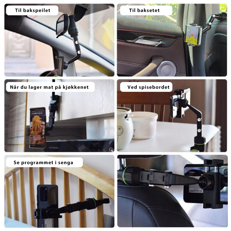 Multifunctional Mobiltelefonholder – Adjustable and Safe