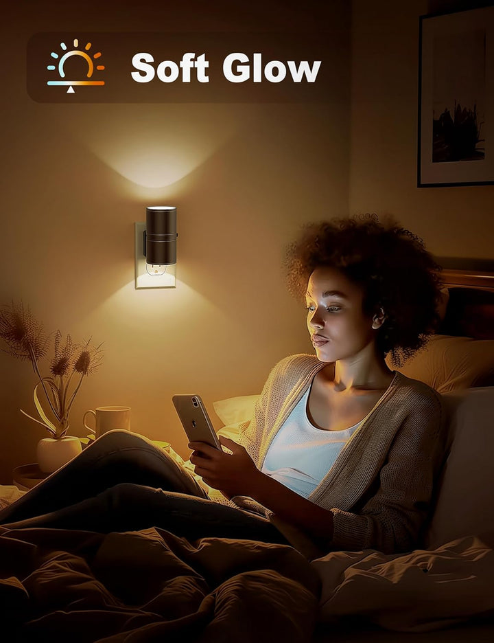 Adjustable LED Night Light with Dusk Sensor