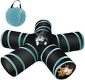 Funny collapsible katteleke tunnel for play and rest