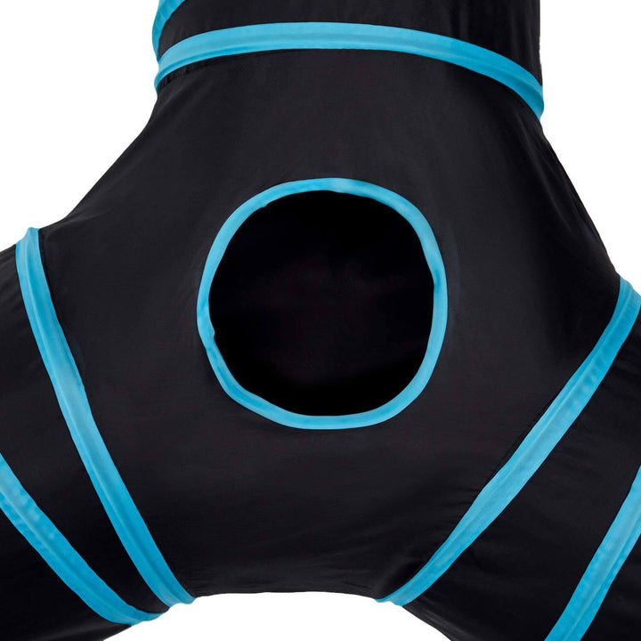 Funny collapsible katteleke tunnel for play and rest