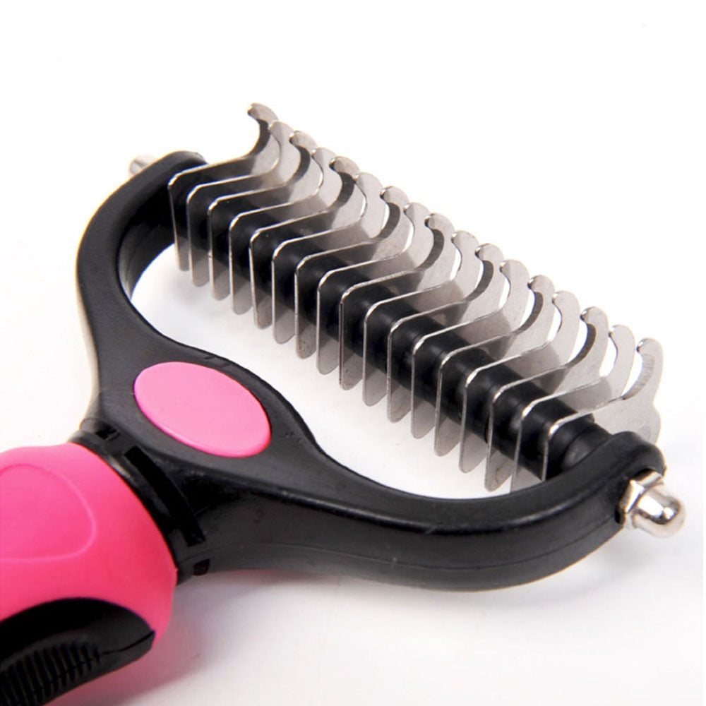 Pet Grooming Comb for Easy Fur Removal – Tangle-Free and Gentle
