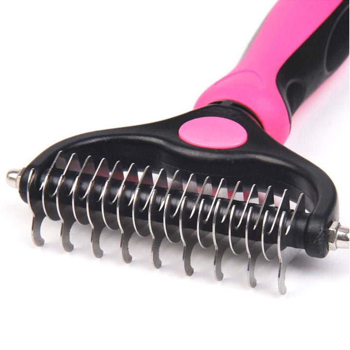 Pet Grooming Comb for Easy Fur Removal – Tangle-Free and Gentle