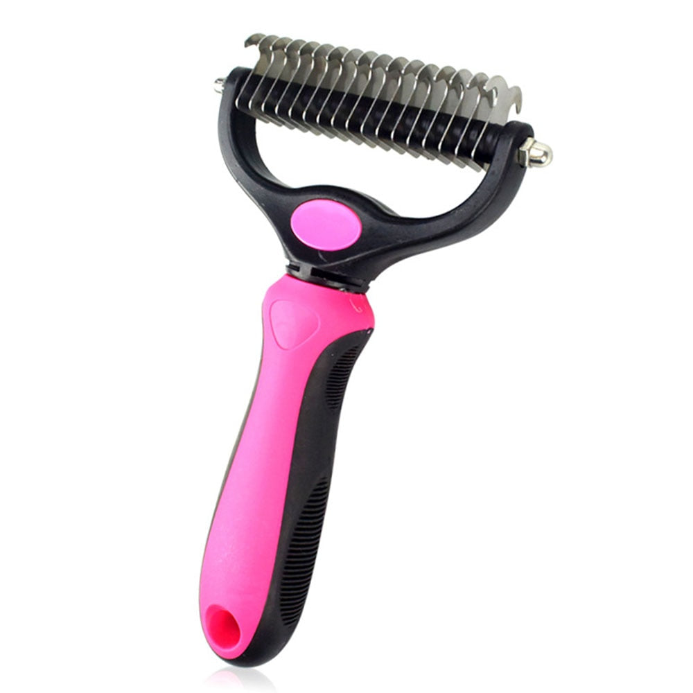 Pet Grooming Comb for Easy Fur Removal – Tangle-Free and Gentle