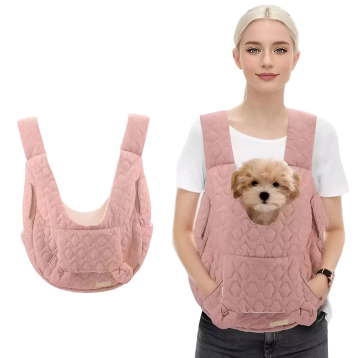 Kjäledyrbärer for secure travel with adjustable strap