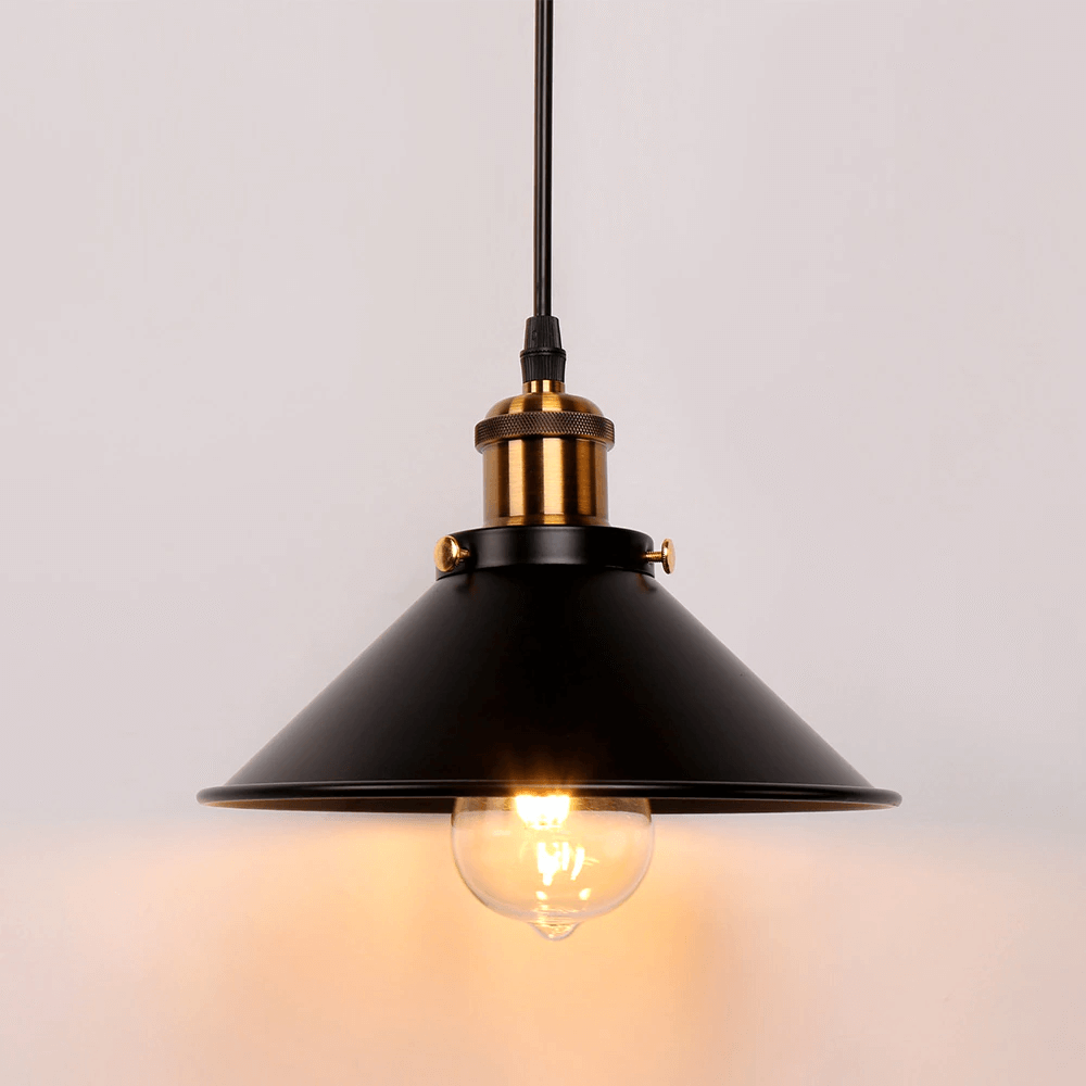 Kjegleformet Pendant light | Vintage Brass Design