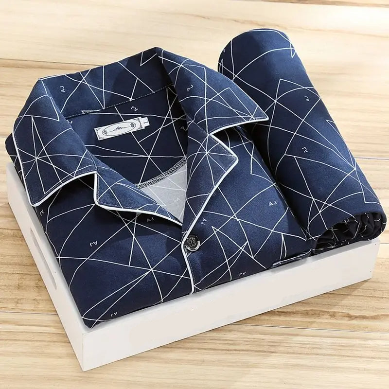 Men pyjamassett classic comfort for avslapp only evening