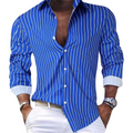 Classic Striped Men's Shirt for Simple Elegance