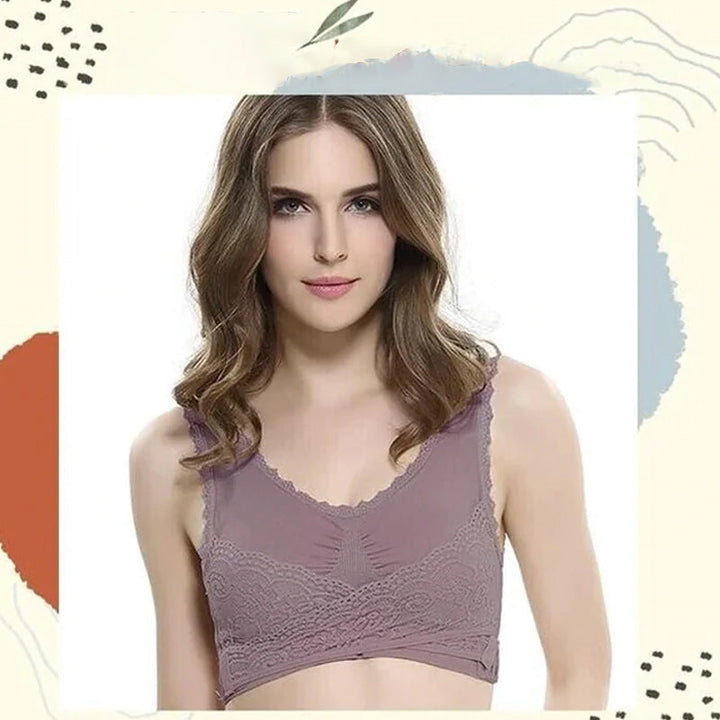 Comfortable BRA without Böyle | Löftende Blonde Cross-Design