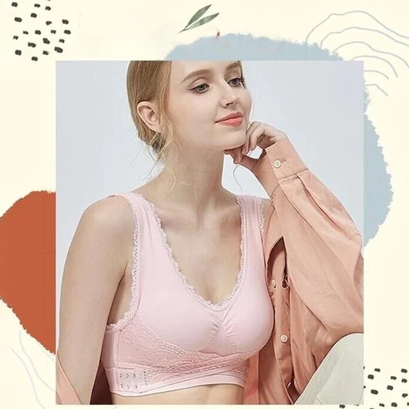 Comfortable BRA without Böyle | Löftende Blonde Cross-Design