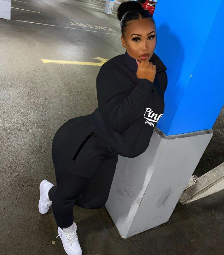 Comfortable Treningsdrakt for women with Bokstavtrykk