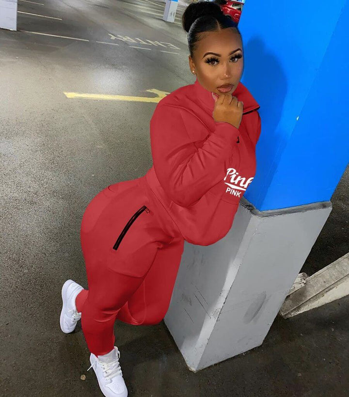 Comfortable Treningsdrakt for women with Bokstavtrykk