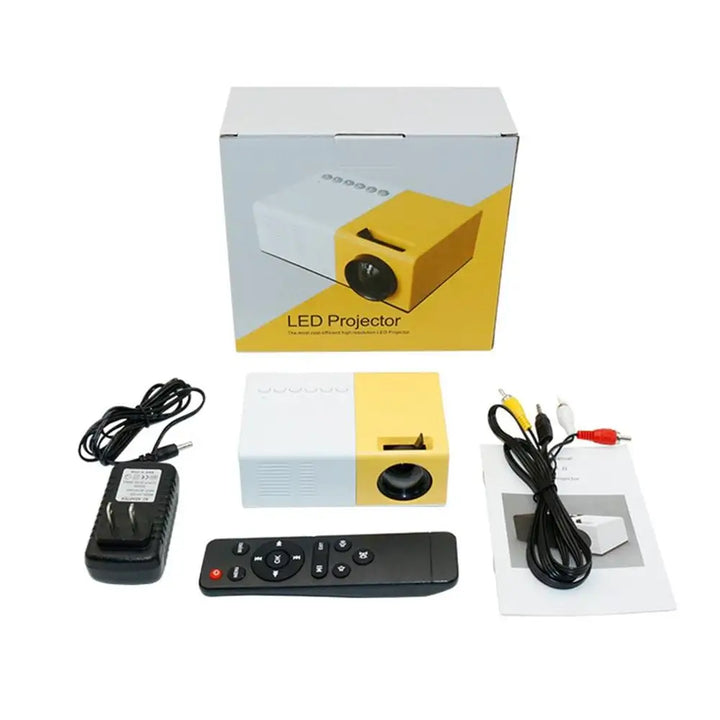 Compact Portable Projector for Home Theater Experiences