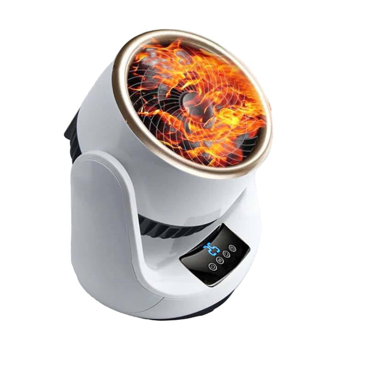 Compact *mini heat fan for quick and nice heat