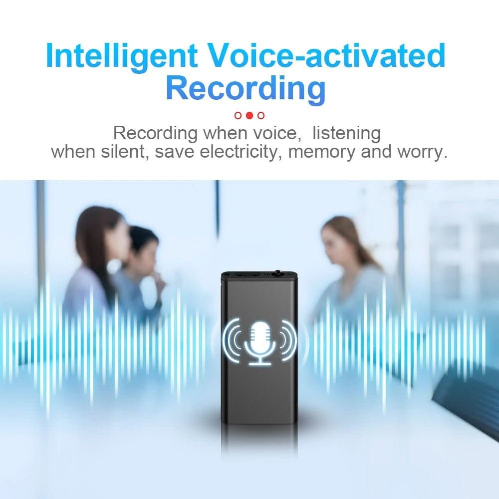 Compact Voice-Activated Dictation Device