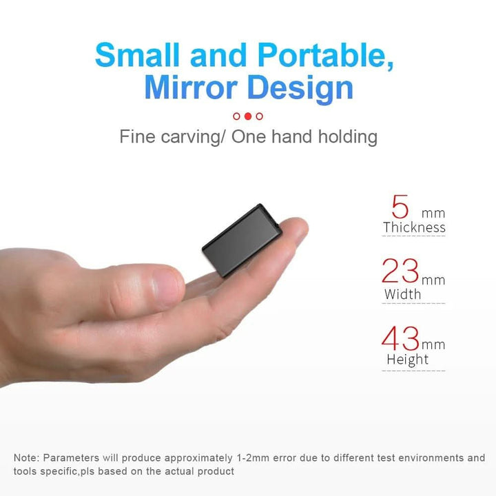 Compact Voice-Activated Dictation Device