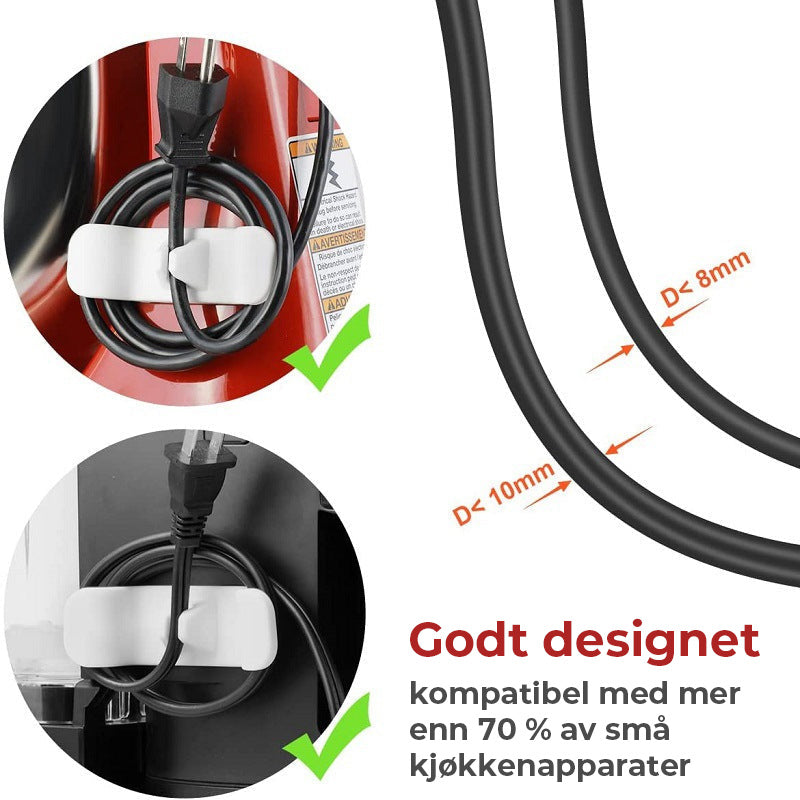 Ledningsorganisator for Kitchen - Compact and Simple Use
