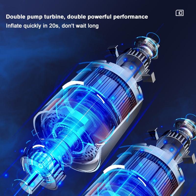 Portable Luftpumpe - Compact, Wireless, Effective | Baseus