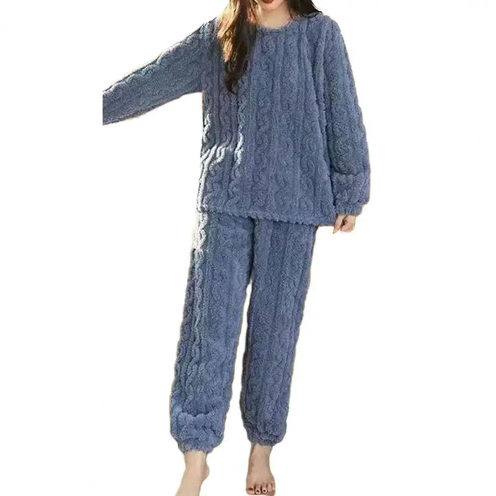 Cozy Velvet Pajama Set for Women