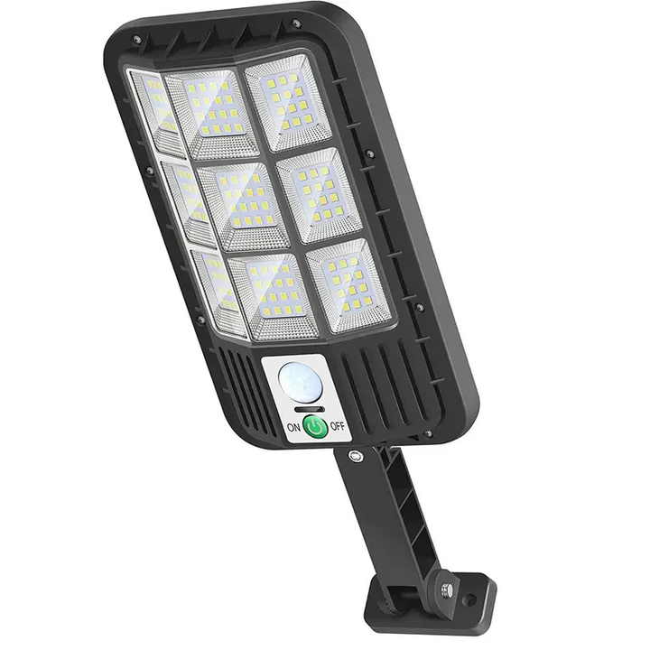 Powerful Outdoor Solar Flood Light with Motion Sensor and 5000 Lumens