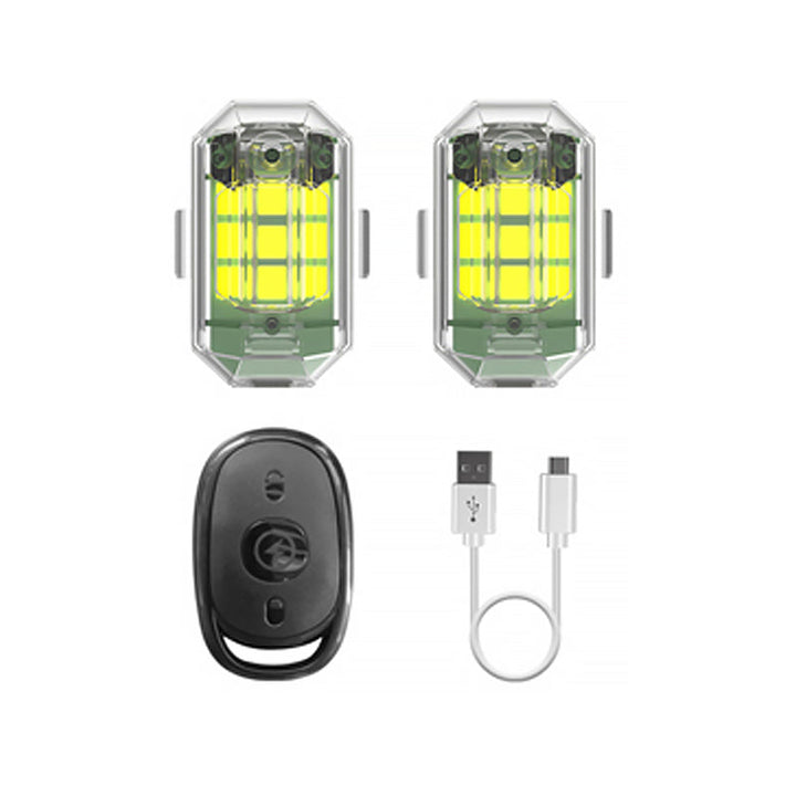 High brightness LED Strobelys - Wireless and Waterproof