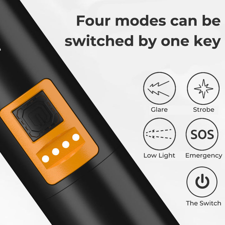Powerful Torch - XHP50 LED - Waterproof