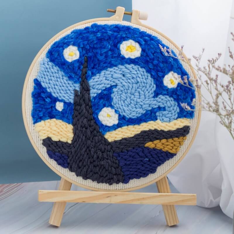 Creative embroidery punch needle for unique handicraft - easy &amp; göy
