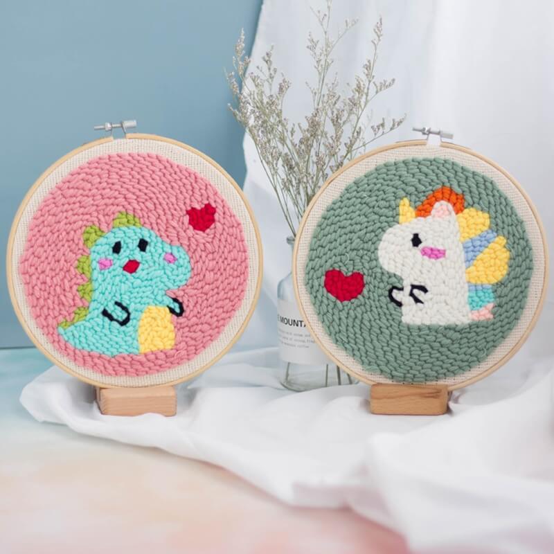 Creative embroidery punch needle for unique handicraft - easy &amp; göy