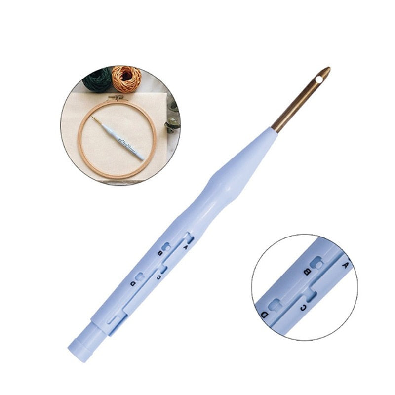 Creative embroidery punch needle for unique handicraft - easy &amp; göy