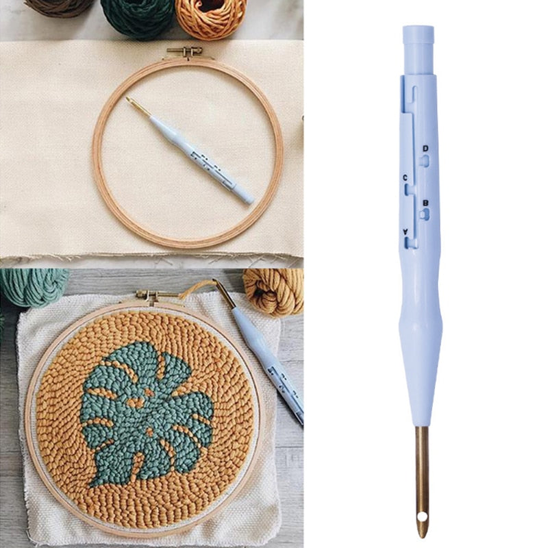 Creative embroidery punch needle for unique handicraft - easy &amp; göy