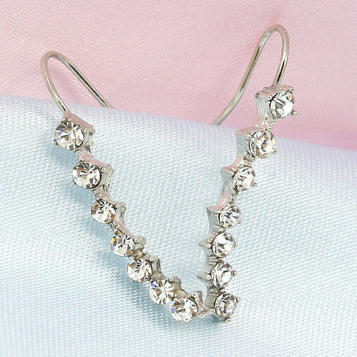 Unique Syvstjernes Earrings - Glamoröse | Crystal-clear