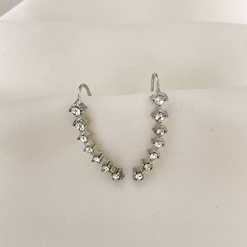 Unique Syvstjernes Earrings - Glamoröse | Crystal-clear