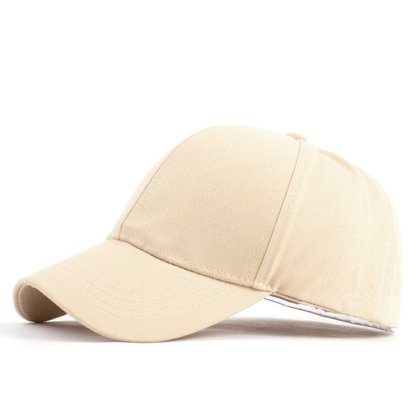 Women rotete hair top baseballcaps with hestehale opening