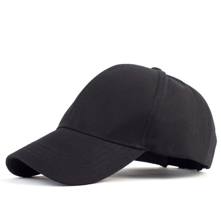 Women rotete hair top baseballcaps with hestehale opening