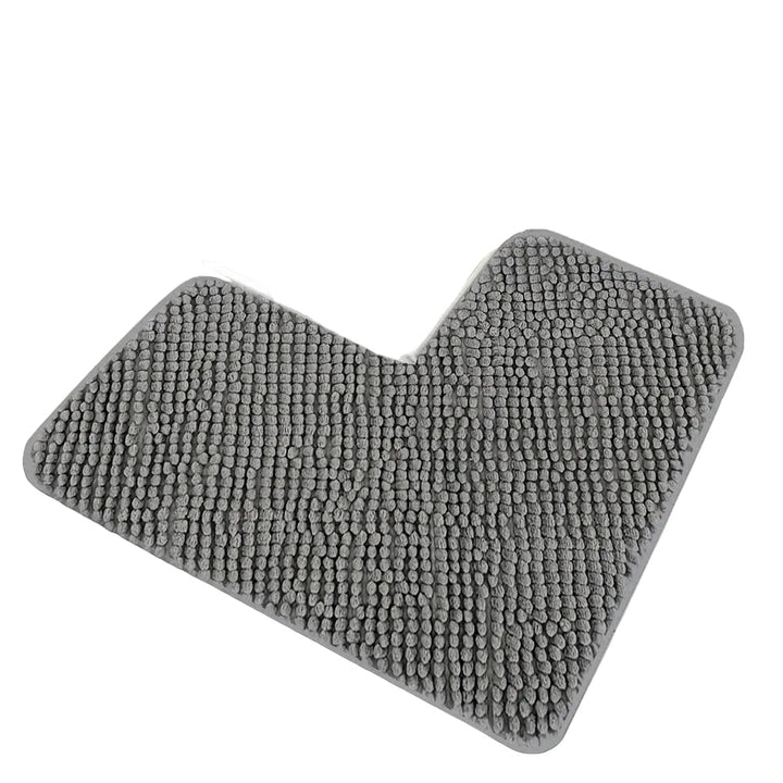L-formet hjörnedusjmatte for secure and style clean bathroom