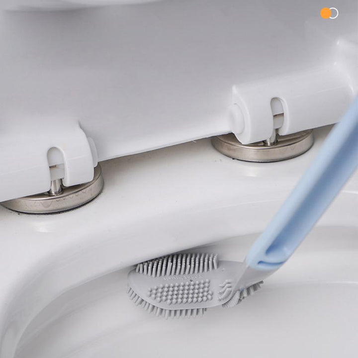 Long-handled Toilet brush | Triangular brush with Base