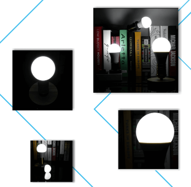 Suffered nödlyspäre for security in home - energy-efficient lighting