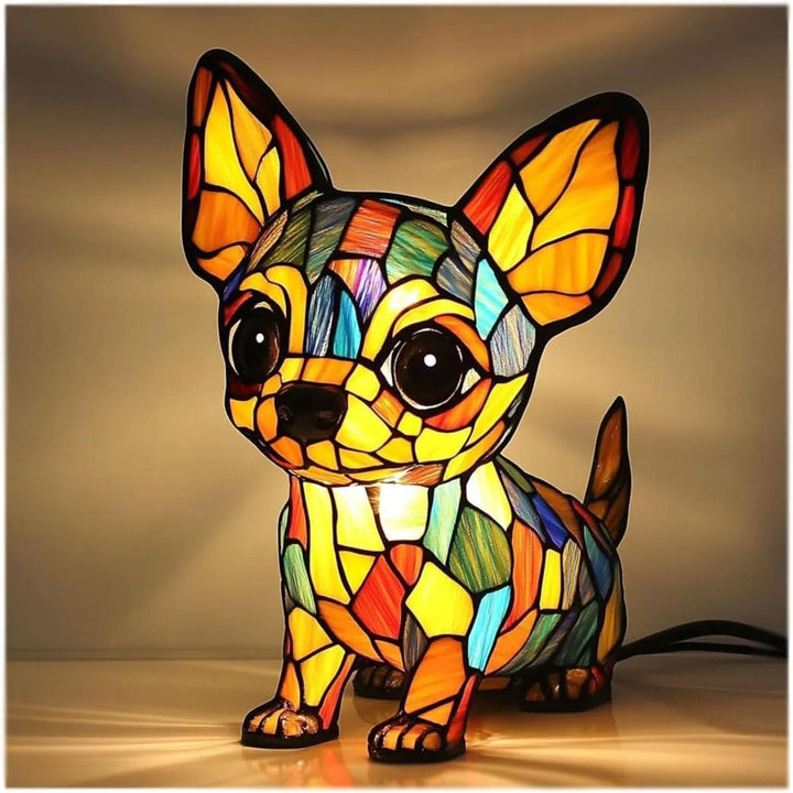 Unisex suffered night lamp with unique Dyre design